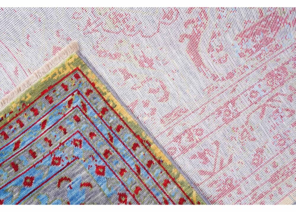 Beyerbeyi Usak Modern Oriental Large Abstract Rug 6.5x9.8 Machine-made