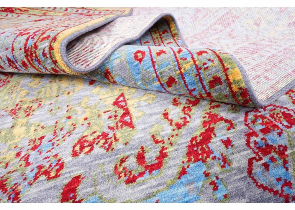 Beyerbeyi Usak Modern Oriental Large Abstract Rug 6.5x9.8 Machine-made