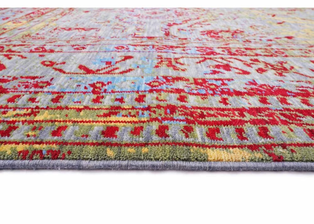 Beyerbeyi Usak Modern Oriental Large Abstract Rug 6.5x9.8 Machine-made
