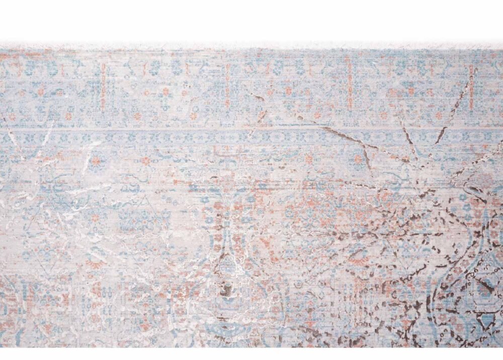 Modern Aspendos Light Colored Rug Abstract Pattern 11x7.8 ft