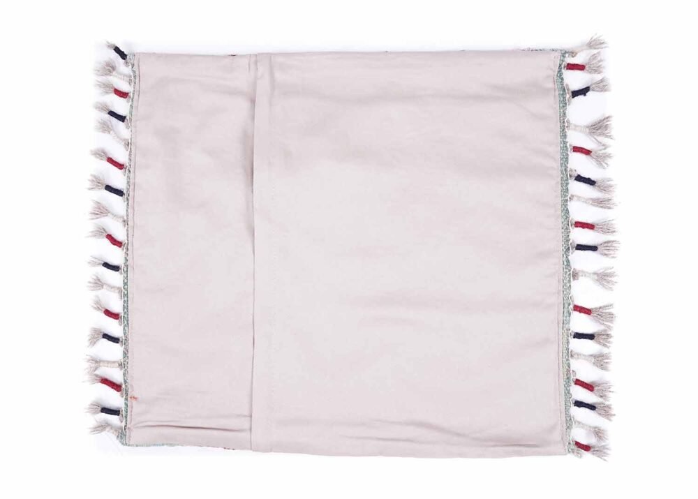Scandinavian Pillow Cover Cushion Geometric Pattern Kilim 1.51x1.71 ft