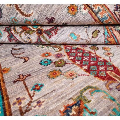Hand Knotted Oriental Rug 6.8x5.1 ft Traditional Sultani - Rugs 1