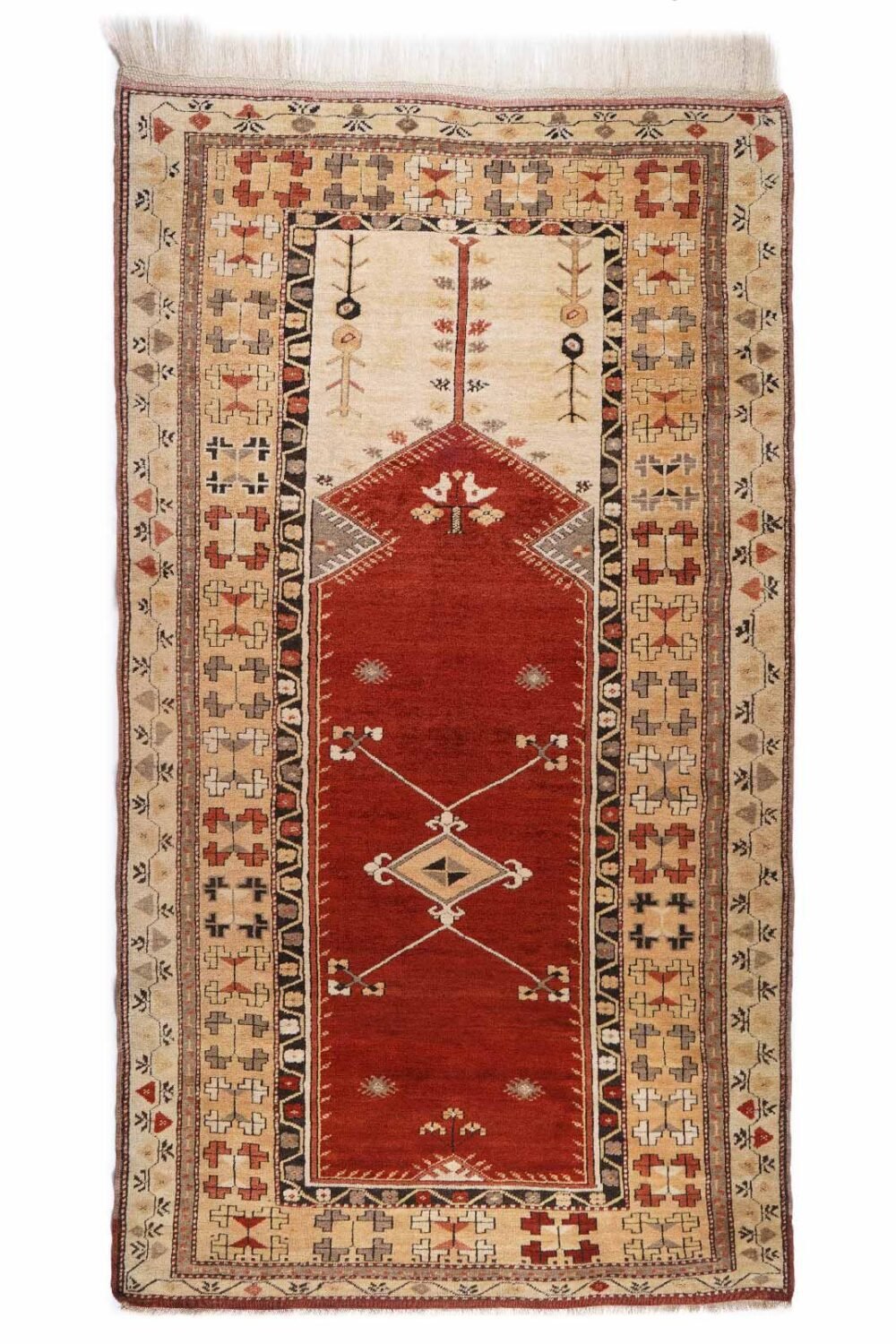 High-Quality Traditional Oriental Milas Entryway Rug 7.8x4.5 ft - Rugs 1