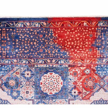 Modern Traditional Rug Geometric Pattern Purple-Red 11.2x8.6 ft - Rugs 1
