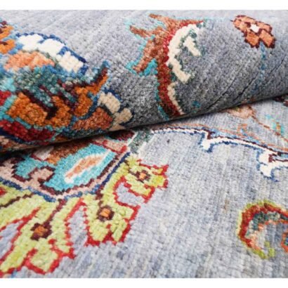 Rugs for Living Room Grey Sultani Floral Traditional Pattern 5.9x4 ft - Rugs 1
