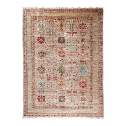 Rustic Decor Wool Carpet 7x5 ft Hand-Knotted Traditional Sultani - Rugs 1