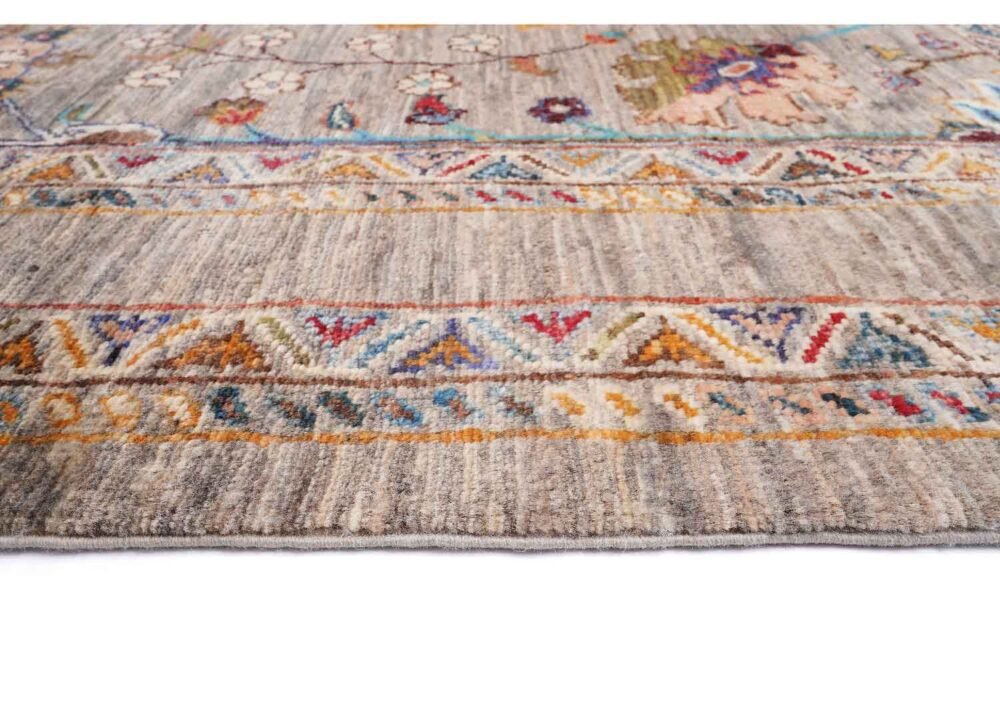 Small Floral Rug Washable Sultani Traditional Carpet 5x3.4 ft - Rugs 1