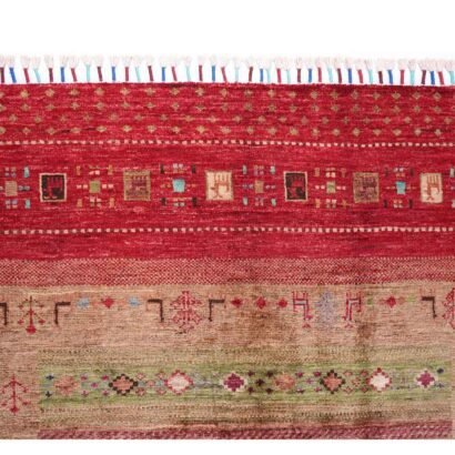 Sultani Traditional Washable Kitchen Rugs 5.8x4 ft Hand-Knotted with Wool - Rugs 1