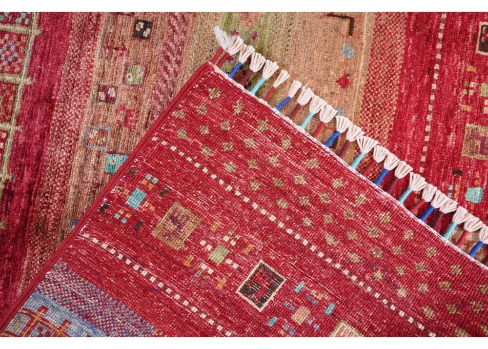 Sultani Traditional Washable Kitchen Rugs 5.8x4 ft Hand-Knotted with Wool - Rugs 1