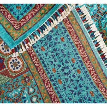 Traditional Memluk Hand-Knotted with Wool Turkish Rug 9.5x6.9 ft - Rugs 1