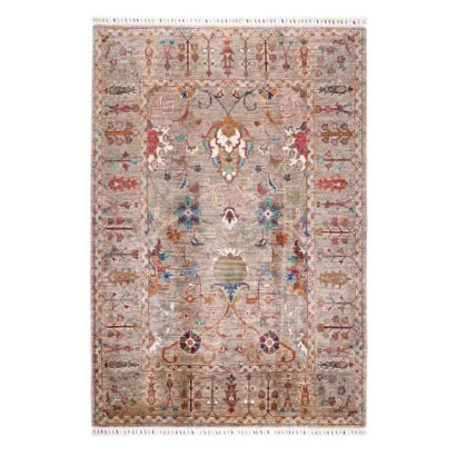 Traditional Sultani Brown Area Rugs Oriental Pattern 6x4 ft - Rugs 1