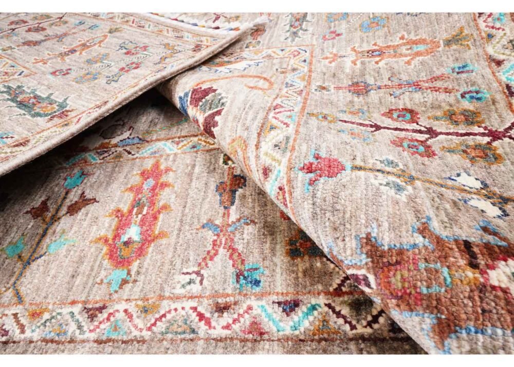 Traditional Sultani Brown Area Rugs Oriental Pattern 6x4 ft - Rugs 1