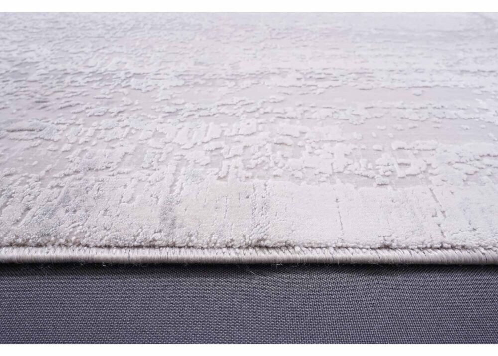 Abstract Pattern Modern Square Rug 6.5x6.5 Beige & Grey