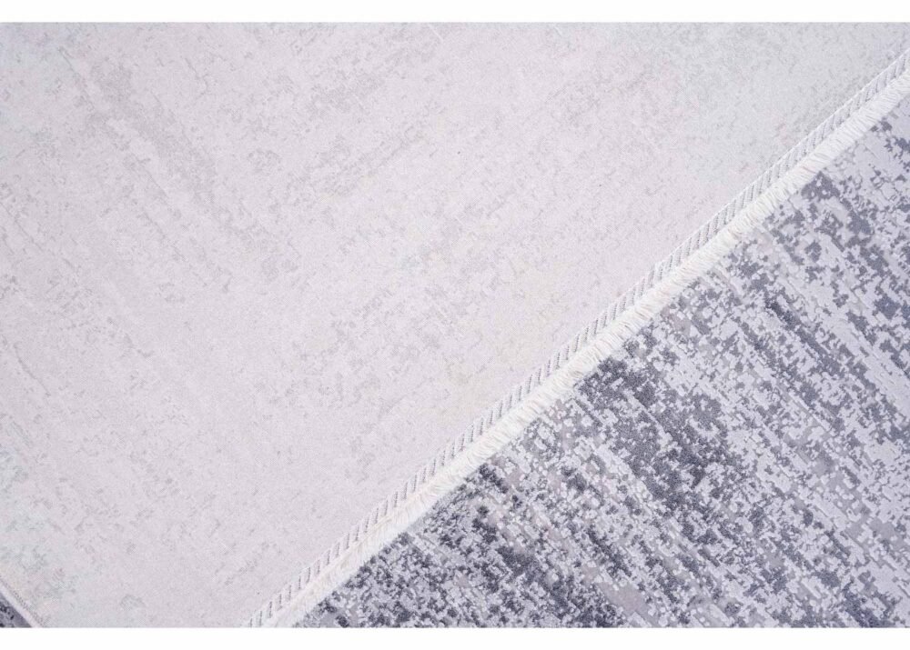 Abstract Pattern Modern Square Rug 6.5x6.5 Beige & Grey