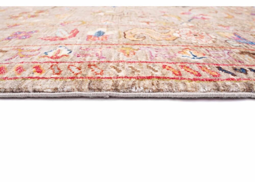 Authentic Oriental Rugs Hand-Knotted Traditional Brown and Red Masterpieces 4.7x3.4 ft