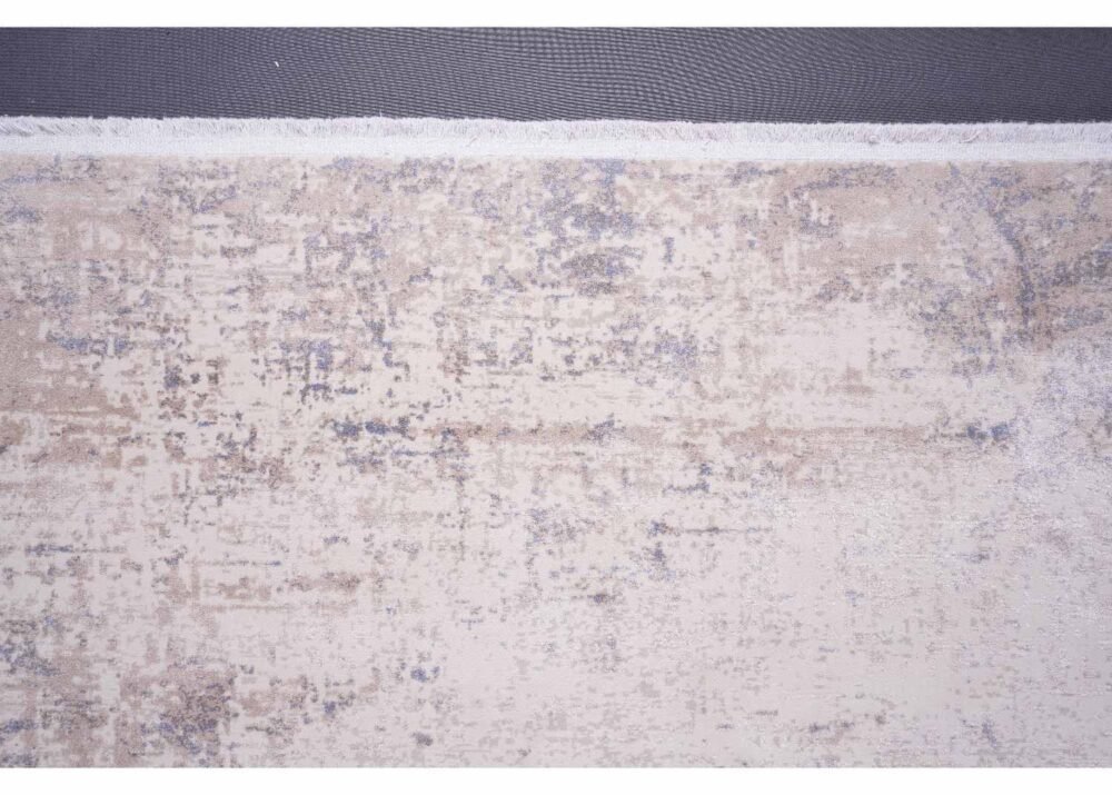 Beige-Brown Minimalist Rug for Living Room 5.9 x 3.9 ft Modern