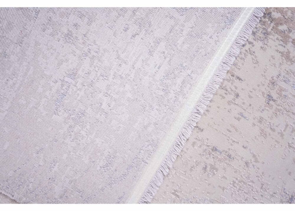 Beige-Brown Minimalist Rug for Living Room 5.9 x 3.9 ft Modern