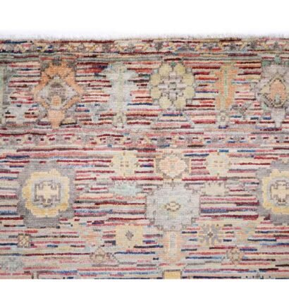 Colorful Boho Rug Traditional Hand-Knotted Gabe 7.2x4.9 ft - Rugs 1