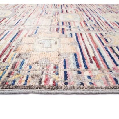Colorful Boho Rug Traditional Hand-Knotted Gabe 7.2x4.9 ft - Rugs 1