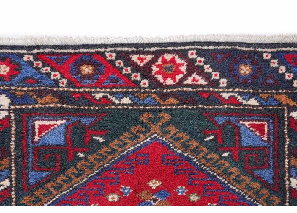 Dosemealti Traditional Wool Rugs Semi-Old 3x2 ft Hand Knotted