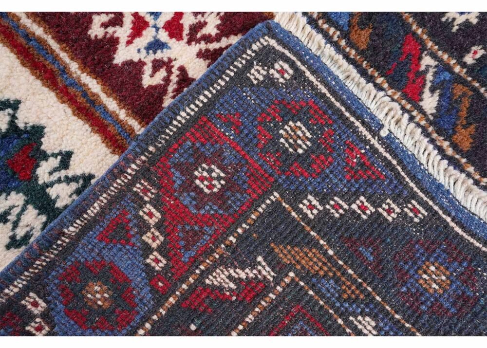 Dosemealti Traditional Wool Rugs Semi-Old 3x2 ft Hand Knotted