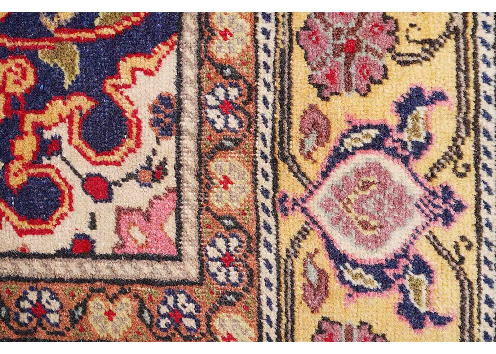 Exclusive Kayseri Beige Red Area Rug 7x4.8 ft Traditional Oriental