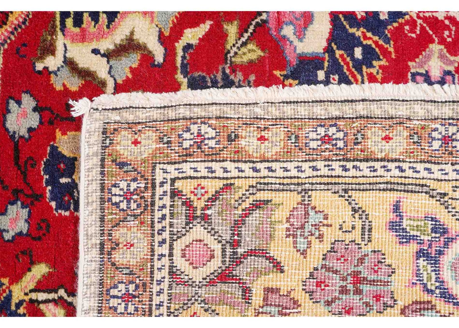 Exclusive Kayseri Beige Red Area Rug 7x4.8 ft Traditional Oriental