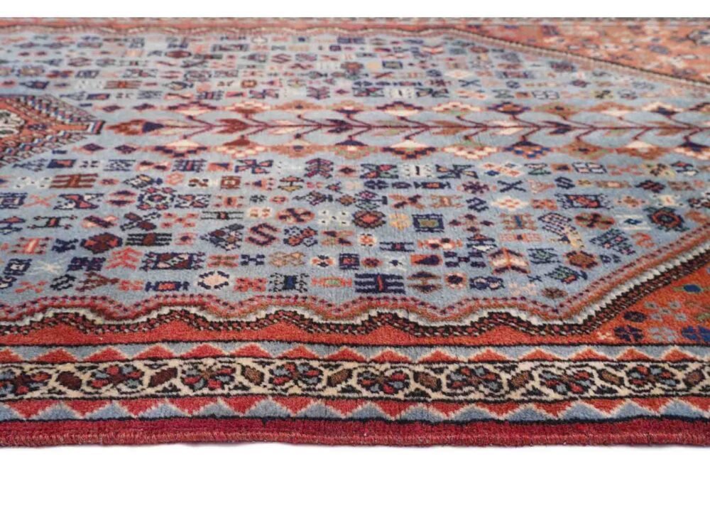 Exclusive Kesan Hand-Knotted Scandinavian Runner Rug - 6x2ft Semi-Old