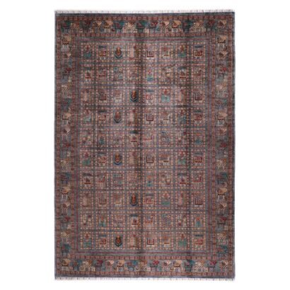 Extra Large Grey Rug Hand-Knotted Traditional Sultani 9.6x6.8 ft - Rugs 1