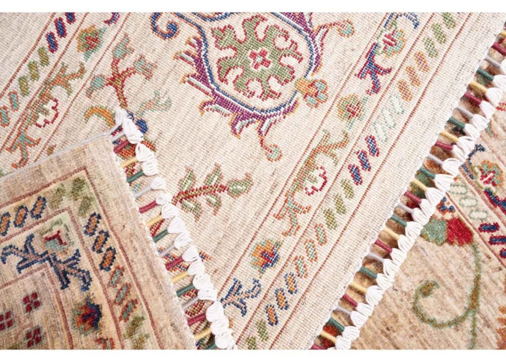 Hand-Knotted Brown Kitchen Rugs Traditional Sultani 12.3x9.2 ft - Rugs 1
