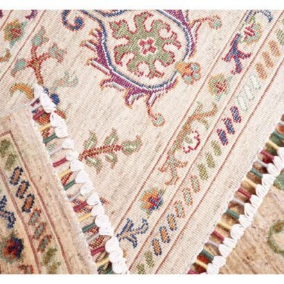 Hand-Knotted Brown Kitchen Rugs Traditional Sultani 12.3x9.2 ft - Rugs 1