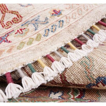 Hand-Knotted Brown Kitchen Rugs Traditional Sultani 12.3x9.2 ft - Rugs 1