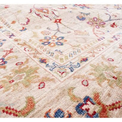 Hand-Knotted Brown Kitchen Rugs Traditional Sultani 12.3x9.2 ft - Rugs 1