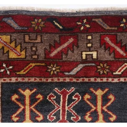 Hand-Knotted Red Prayer Rug Islam 3.4x4.9 ft Traditional Taspinar - Rug 1