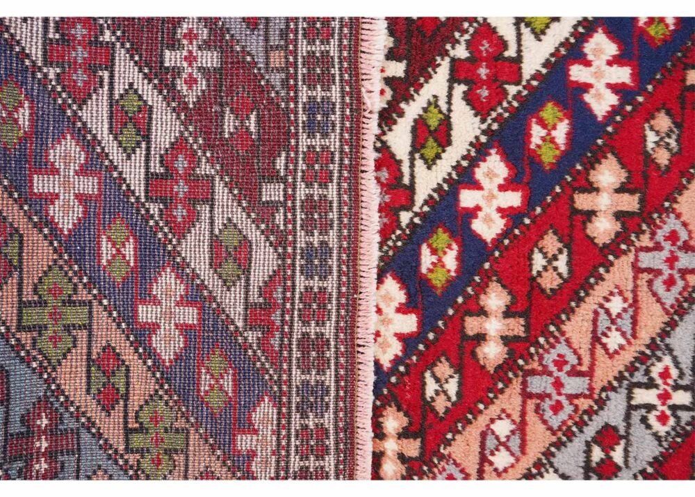 3x2 ft Hand-Knotted Shawal Traditional Semi Old Rug  - Oriental Carpets and Rugs