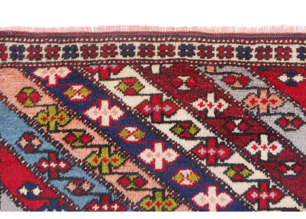 3x2 ft Hand-Knotted Shawal Traditional Semi Old Rug  - Oriental Carpets and Rugs