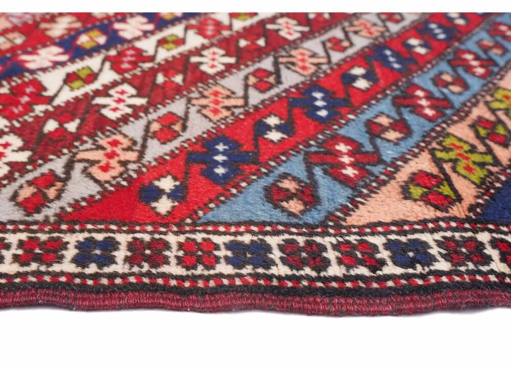 3x2 ft Hand-Knotted Shawal Traditional Semi Old Rug  - Oriental Carpets and Rugs