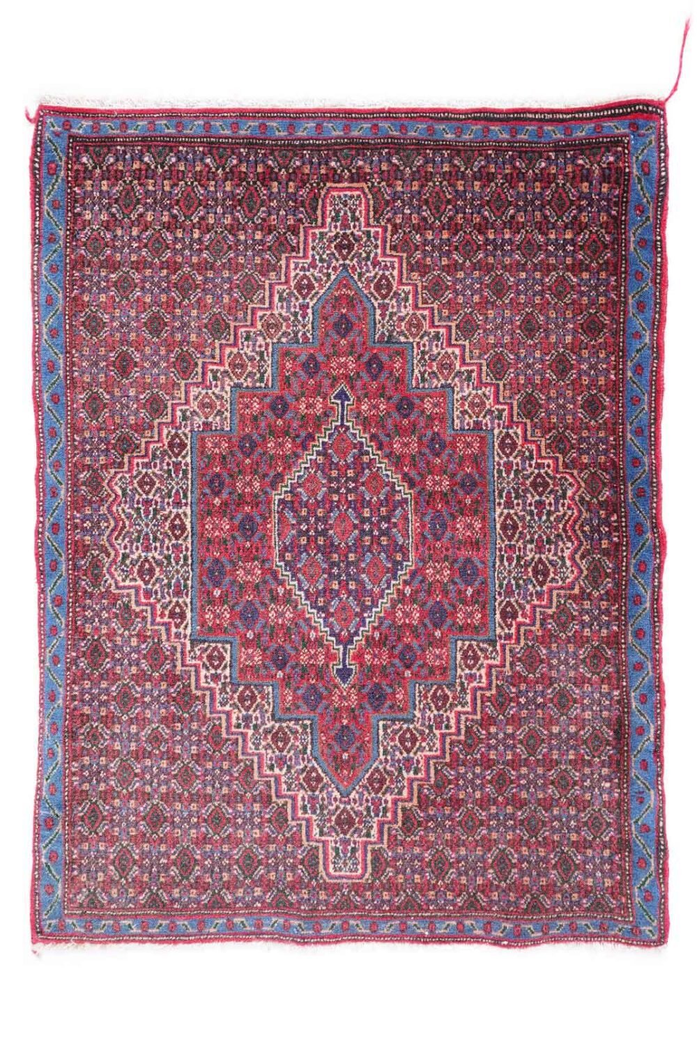 Hand-Knotted Shiraz Rugs for Small Spaces 3.2x2.5 ft Traditional - Rug 1