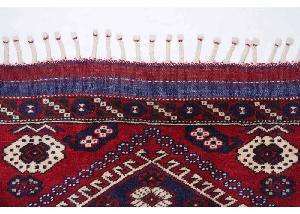 Hand-knotted Small Living Room Rug 3x5 ft Traditional Wool Bergama - Rug 1
