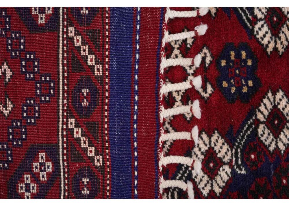 Hand-knotted Small Living Room Rug 3x5 ft Traditional Wool Bergama - Rug 1