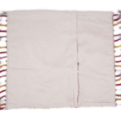 Handwoven Wool Cushion Pillow Set - Kilim Style Geometric Pattern - Rugs 1