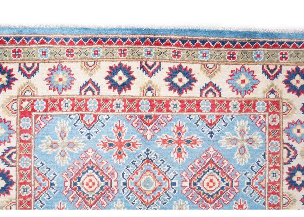 High-Quality Blue and Beige Rug Traditional Sirvan 5.7x3.9 ft Medium - Rugs 1