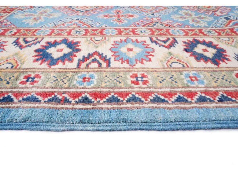 High-Quality Blue and Beige Rug Traditional Sirvan 5.7x3.9 ft Medium - Rugs 1