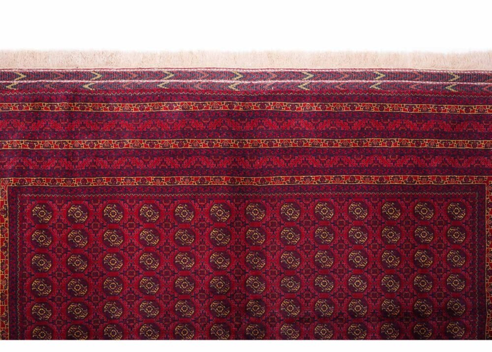 High-end Hoca R. Oriental Large Red Area Rug 9.4x6.3 ft Traditional