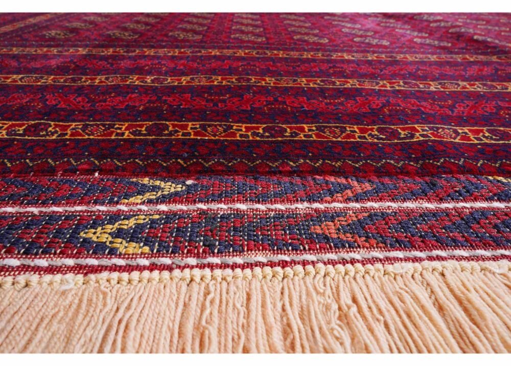 High-end Hoca R. Oriental Large Red Area Rug 9.4x6.3 ft Traditional