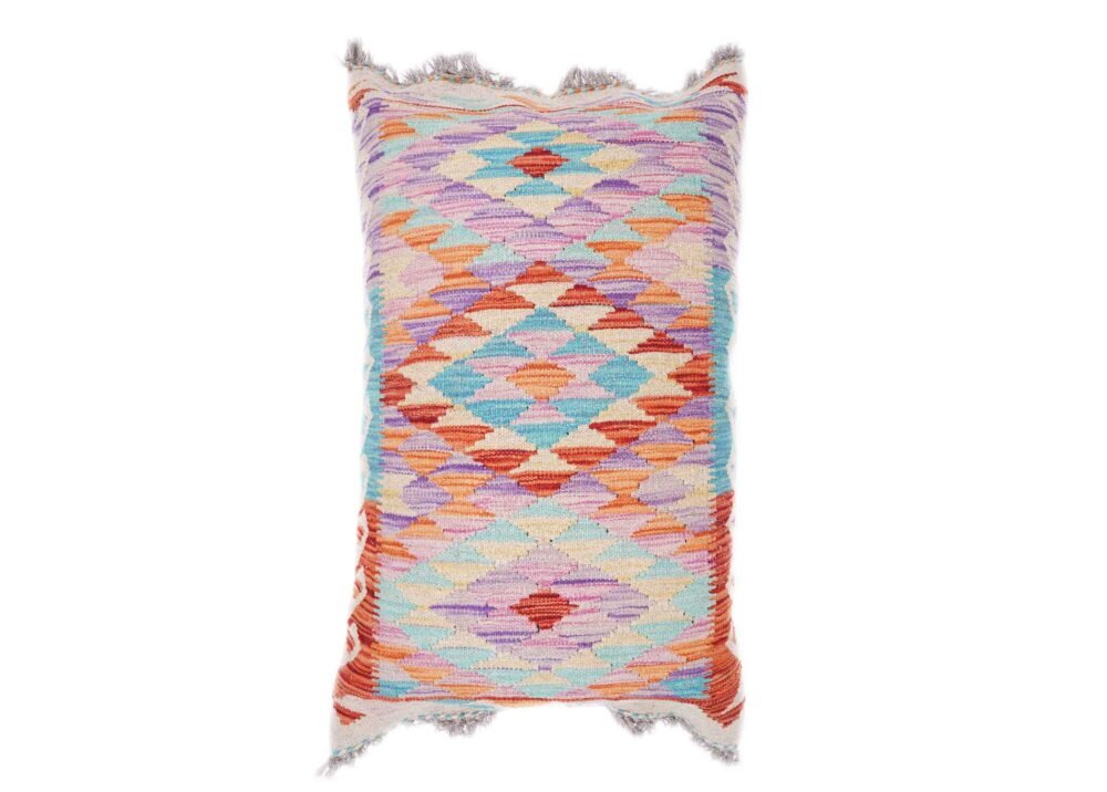 Indoor or Outdoor Pillow Covers Kilim Style Handwoven with Wool - Rugs 1