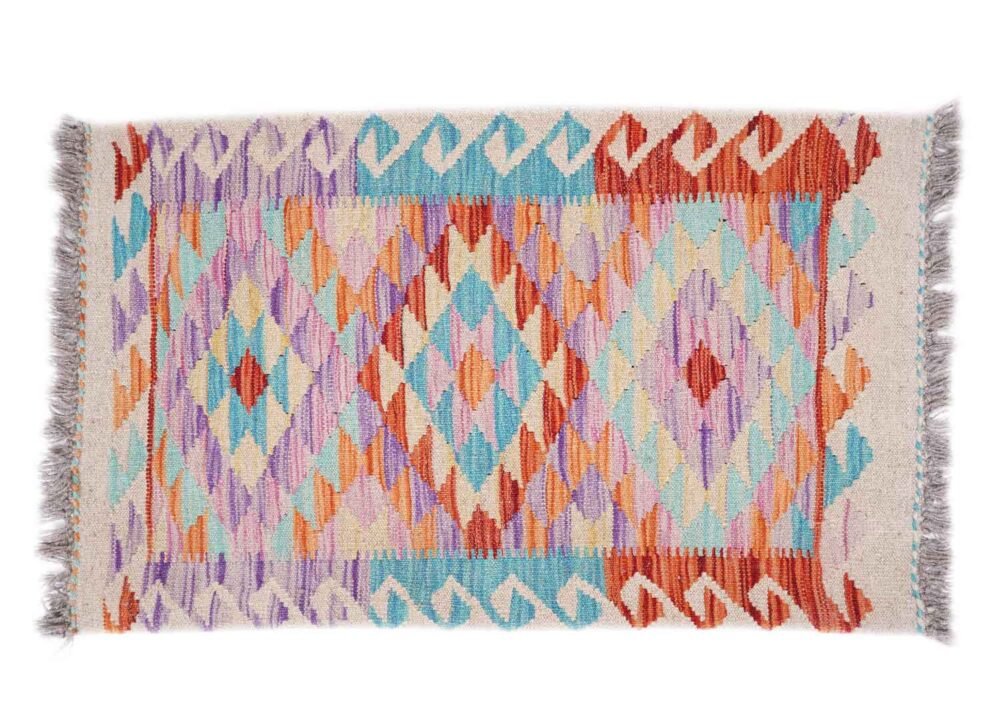 Indoor or Outdoor Pillow Covers Kilim Style Handwoven with Wool - Rugs 1
