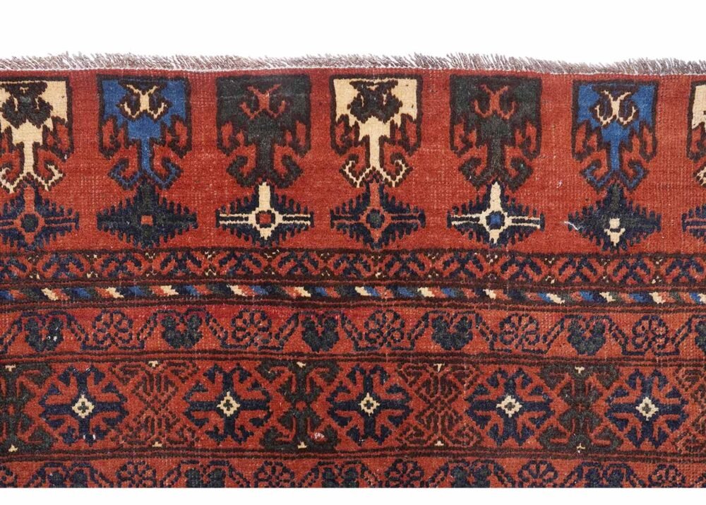 Kayseri Floral Brown and Beige Area Rug Traditional 5.8x4 ft
