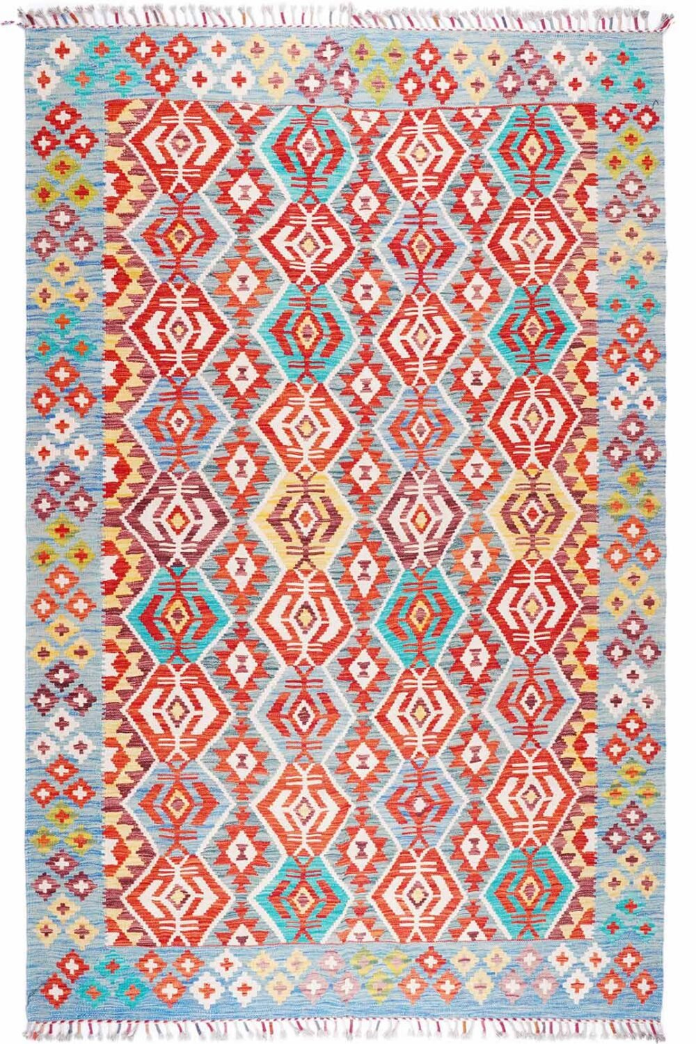 Kilim Rug: Traditional Handwoven Beauty for Modern Homes 8x5 ft