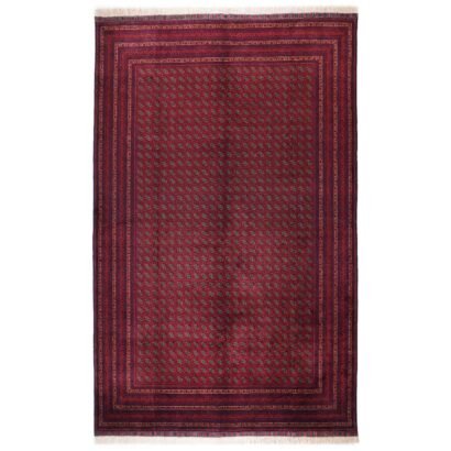 Large Red Rug Hand-Knotted Traditional Hocarusnai 9.6x6.4 ft - Rugs 1